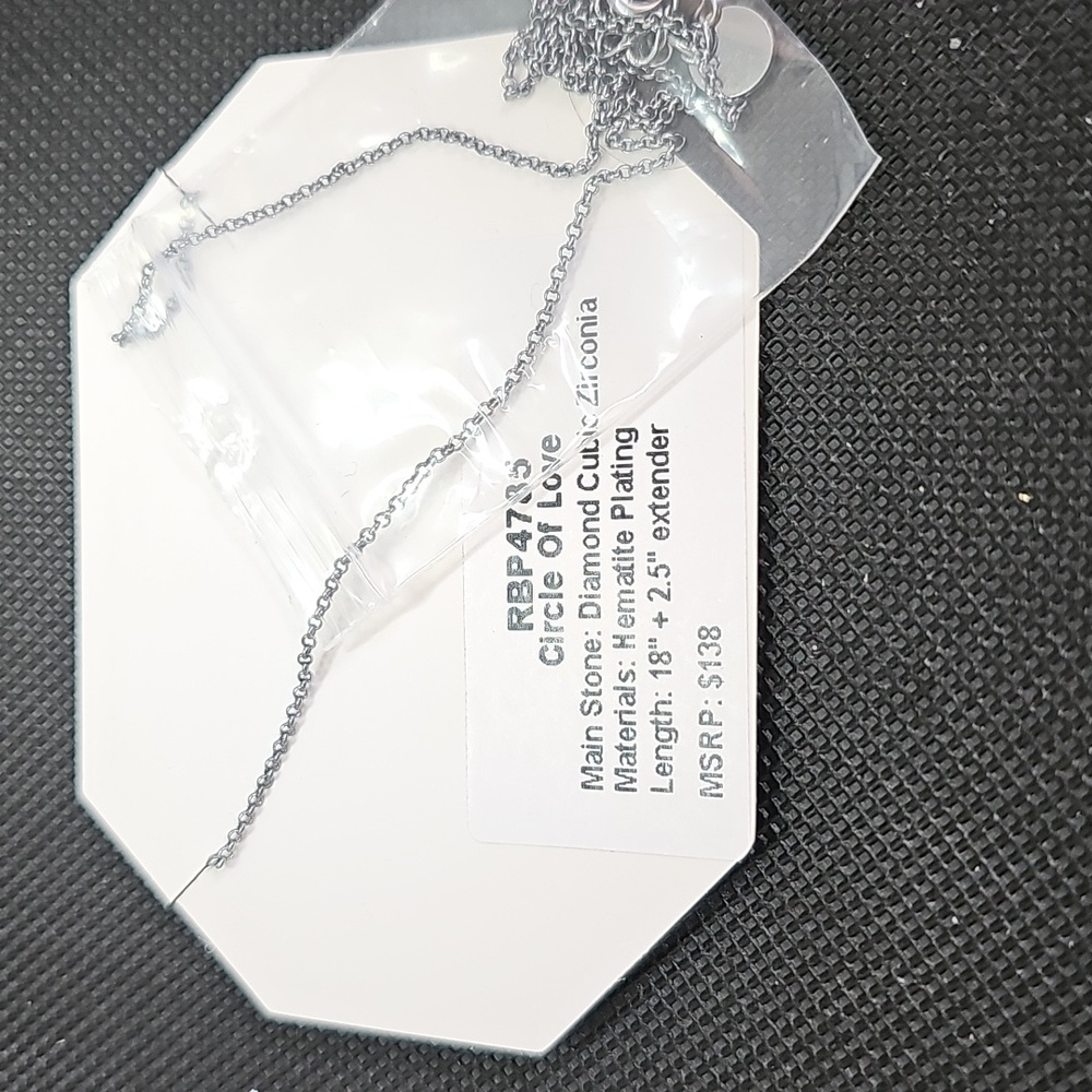 NIB Bomb Party OG "Circle of Love" Necklace - Picture 3 of 3